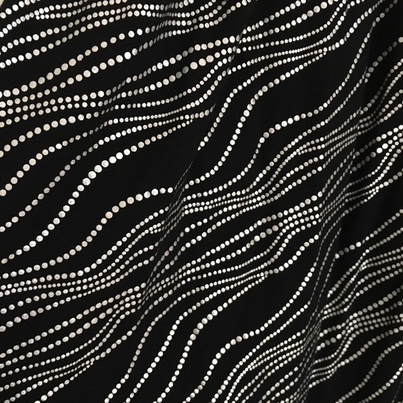 EXPRESS black and silver dress - Picture 4 of 7